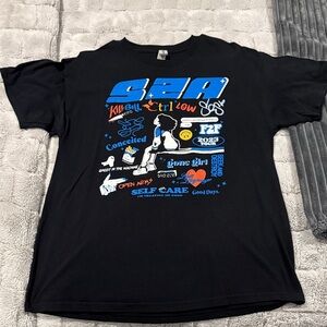 Black SZA Graphic T-Shirt